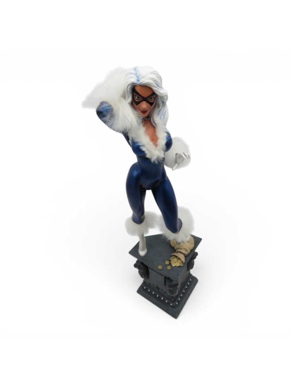 Marvel Retro Black Cat Statue Diamond Select 2004 15" Figurine 1087/3000 - Picture 13 of 16